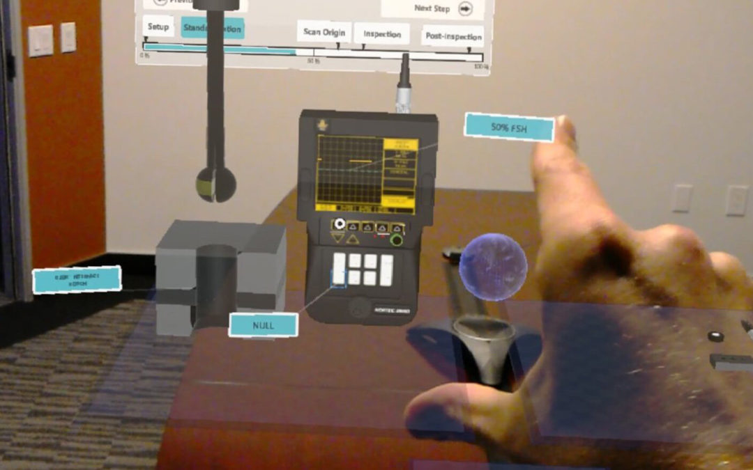 Augmented/Mixed Reality Equipment Evaluation – Electromagnetic Inspections